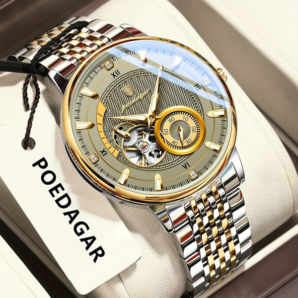 POEDAGAR Men's Automatic  Watch