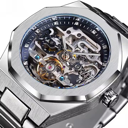 Silver Automatic Watch